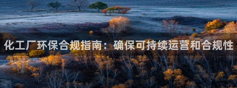 亿万城市手游：化工厂环保合规指南：确保可持续运营和合规性