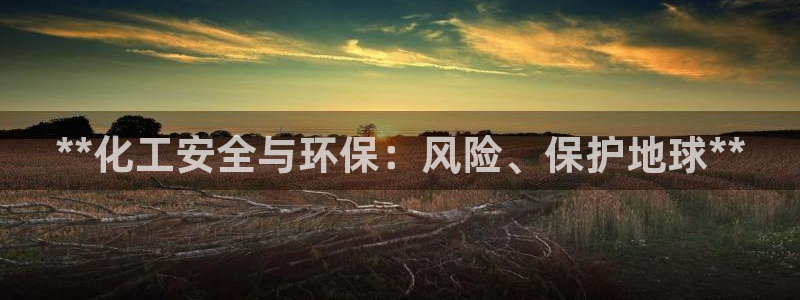 亿万购平台最新消息：**化工安全与环保：风险、保护地球**