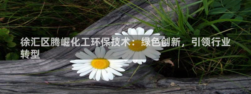 亿万百度贴吧：徐汇区腾崛化工环保技术：绿色创新，引领行业
转型