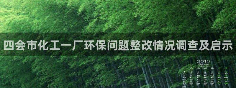 亿万官网字幕组官网下载：四会市化工一厂环保问题整改情况调查及启示